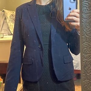 Classic navy blazer